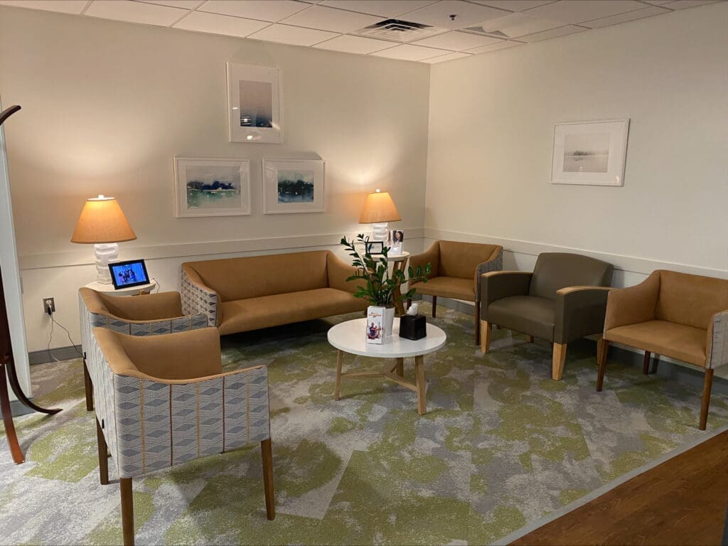 Lobby at Airrosti West End